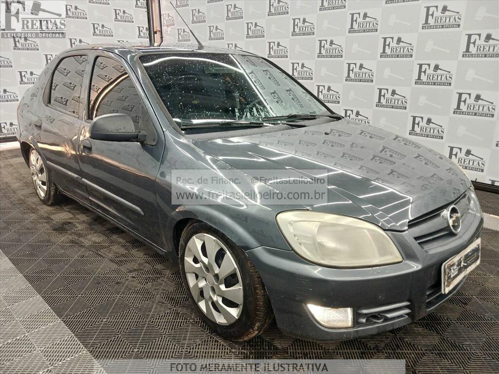 Foto 2: GM/PRISMA JOY, 08/09, PLACA: E__-___3, GASOL/ALC, CINZA