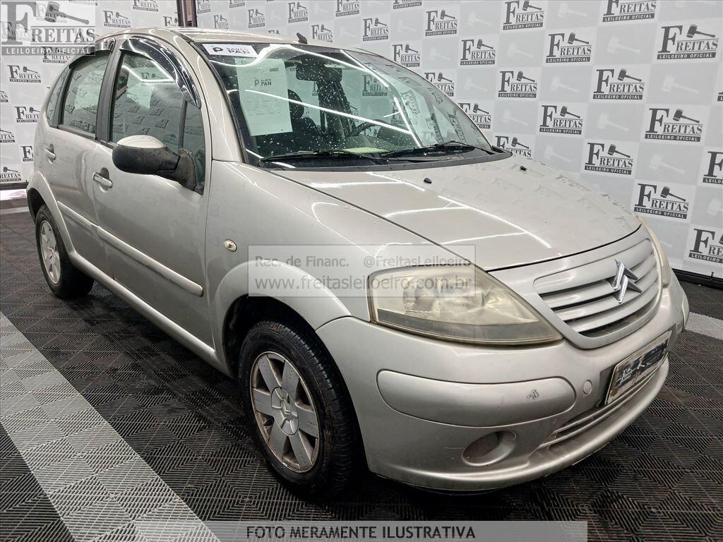 Foto 2: CITROEN/C3 GLX 14 FLEX, 07/08, PLACA: D__-___5, GASOL/ALC, PRATA