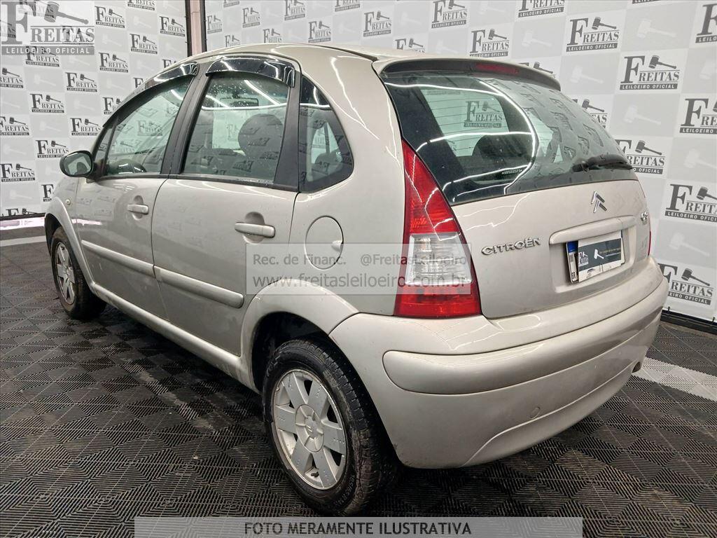 Foto 3: CITROEN/C3 GLX 14 FLEX, 07/08, PLACA: D__-___5, GASOL/ALC, PRATA