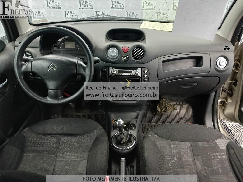 Foto 5: CITROEN/C3 GLX 14 FLEX, 07/08, PLACA: D__-___5, GASOL/ALC, PRATA