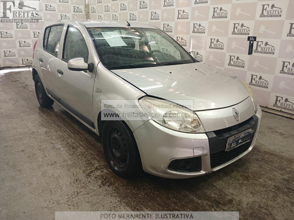 Foto 2: RENAULT/SANDERO EXP 16, 12/12, PLACA: E__-___0, GASOL/ALC, PRATA