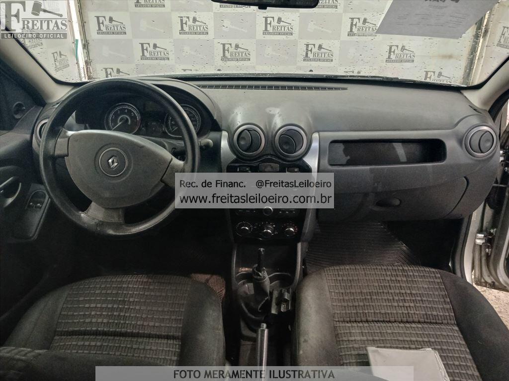 Foto 5: RENAULT/SANDERO EXP 16, 12/12, PLACA: E__-___0, GASOL/ALC, PRATA
