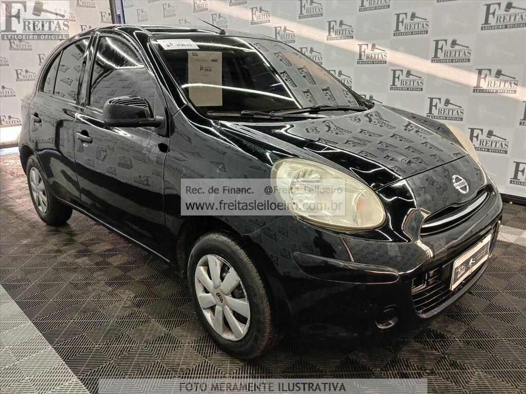 Foto 2: I/NISSAN MARCH 10S FLEX, 11/12, PLACA: F__-___6, GASOL/ALC, PRETA