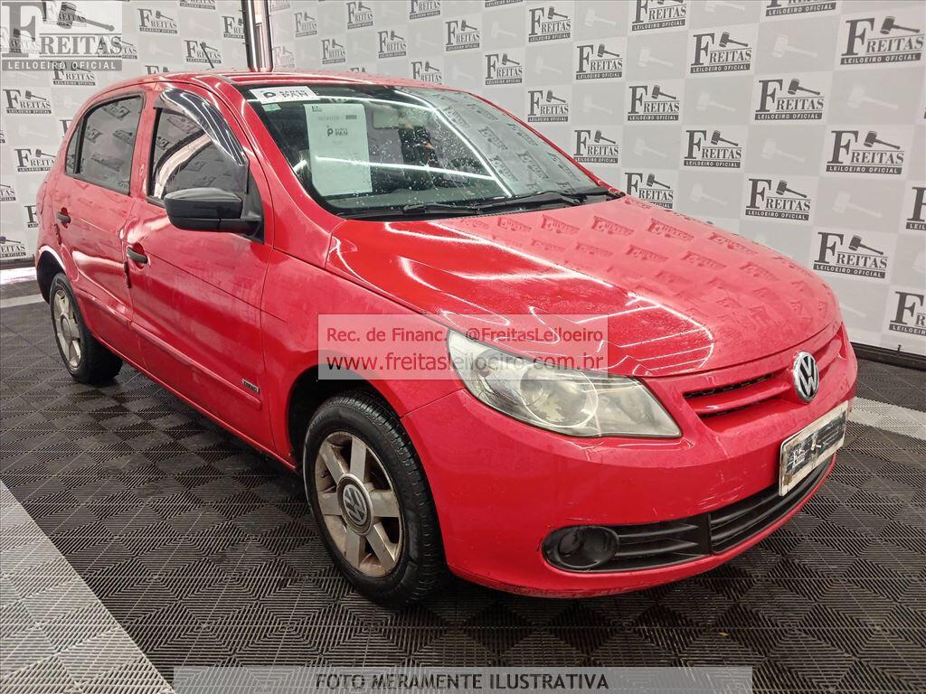 Foto 2: VW/GOL 1.0, 09/10, PLACA: E__-___6, GASOL/ALC, VERMELHA