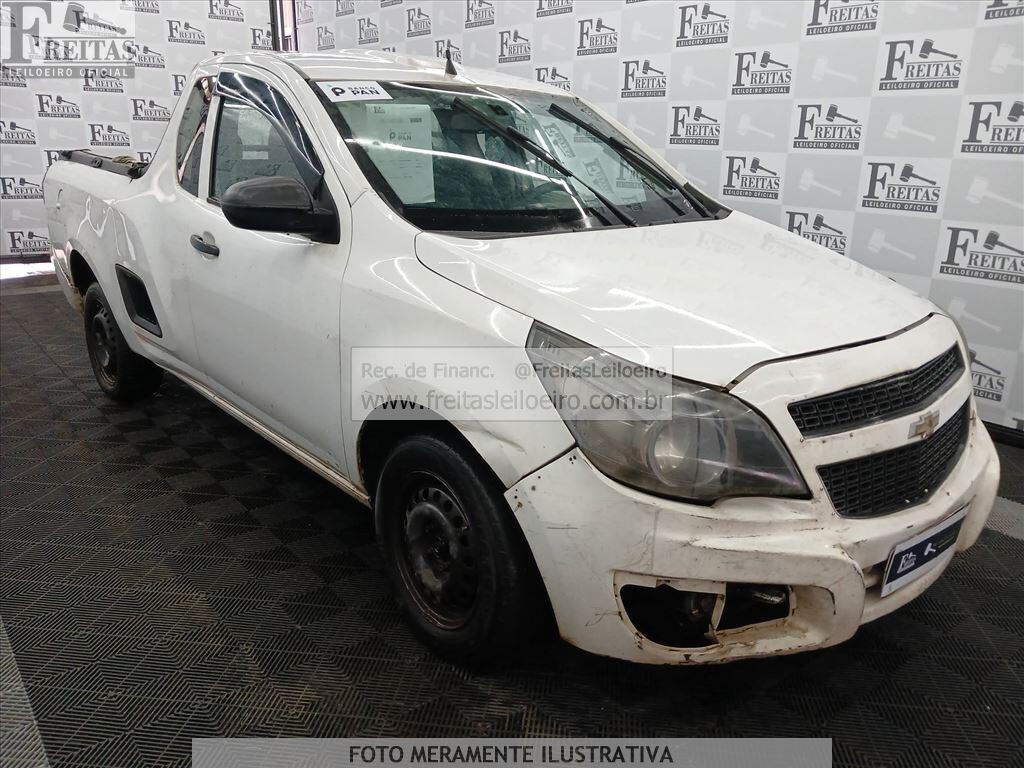 Foto 2: CHEVROLET/MONTANA LS, 13/14, PLACA: F__-___4, GASOL/ALC, BRANCA