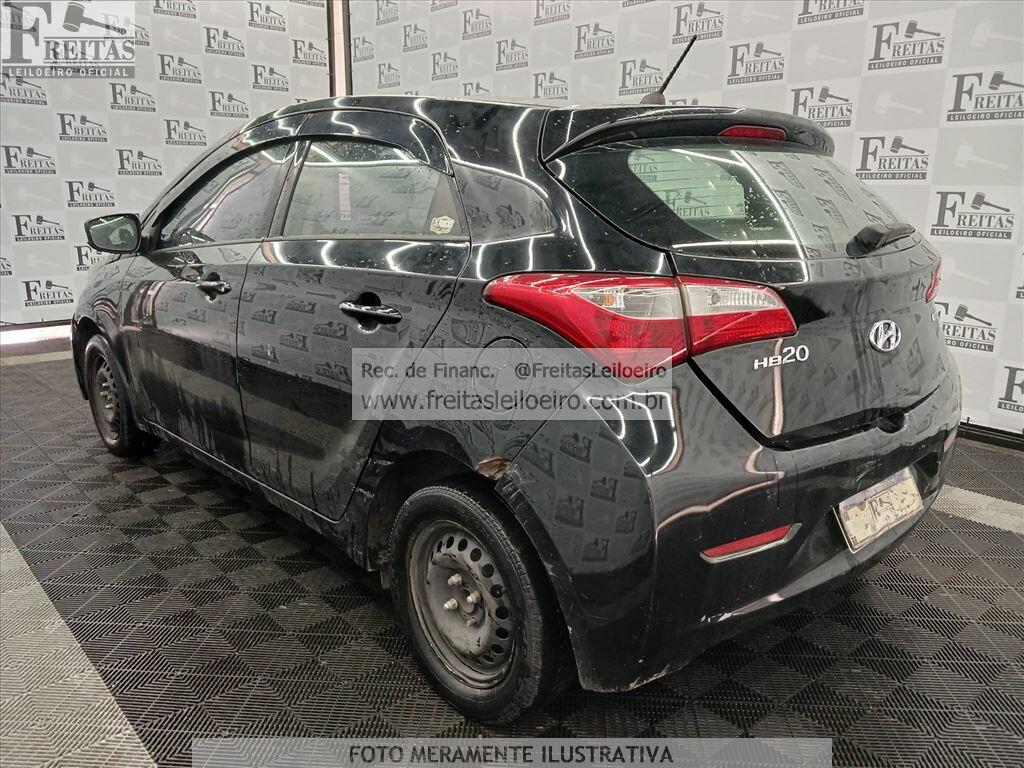 Foto 3: HYUNDAI/HB20 1.0M COMFOR, 14/15, PLACA: F__-___3, GASOL/ALC, PRETA