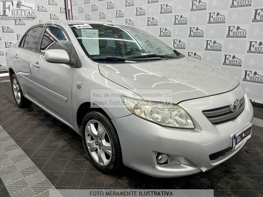 Foto 2: TOYOTA/COROLLA GLI18FLEX, 09/10, PLACA: L__-___0, GASOL/ALC, PRATA