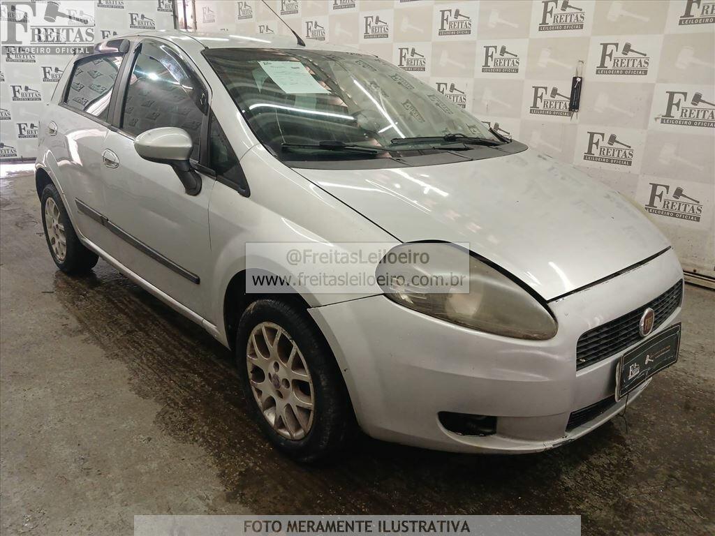 Foto 2: FIAT/PUNTO ELX 1.4, 07/08, PLACA: D__-___2, GASOL/ALC, PRATA