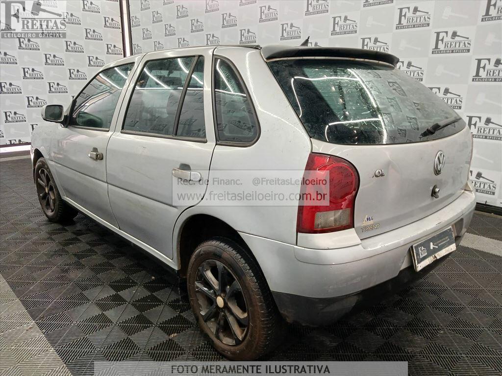 Foto 3: VW/GOL 1.0 GIV, 08/09, PLACA: H__-___2, GASOL/ALC, PRATA
