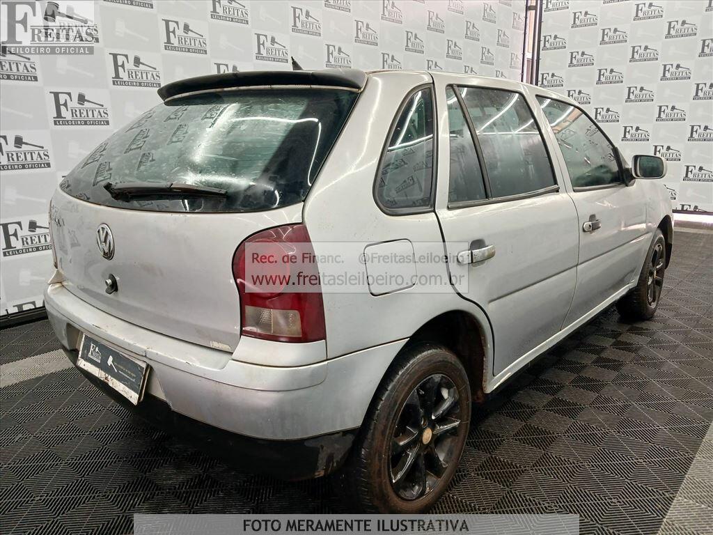 Foto 4: VW/GOL 1.0 GIV, 08/09, PLACA: H__-___2, GASOL/ALC, PRATA