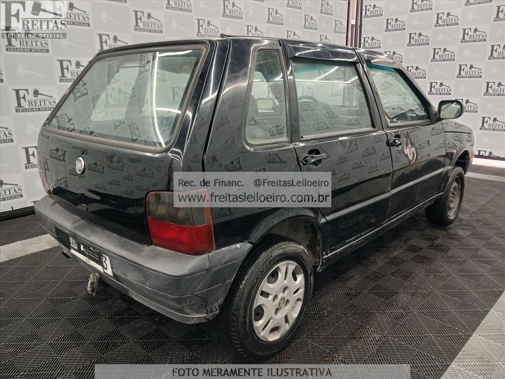 Foto 4: FIAT/UNO MILLE ECONOMY, 12/13, PLACA: M__-___3, GASOL/ALC, PRETA