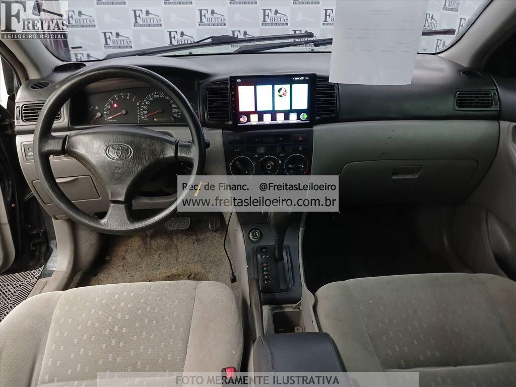 Foto 5: TOYOTA/COROLLA XLI16VVT, 03/04, PLACA: J__-___0, GASOLINA, PRETA