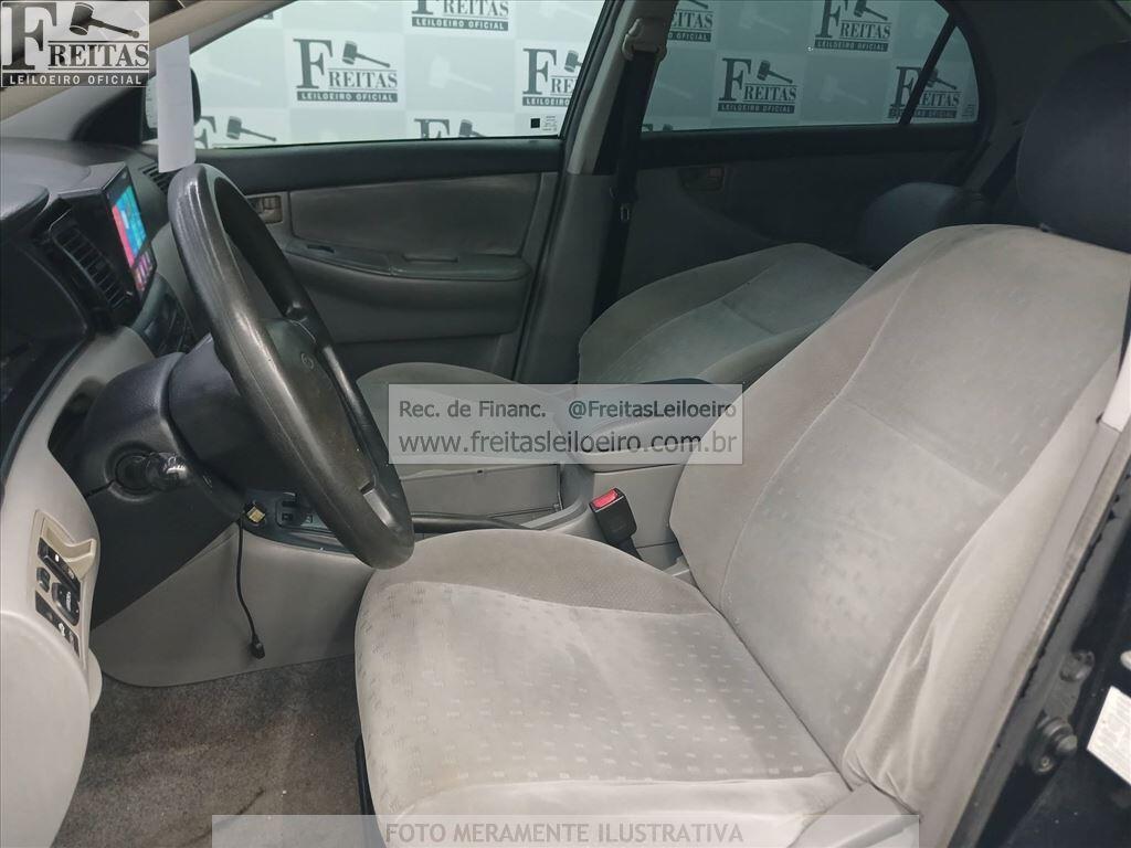 Foto 6 de 21: TOYOTA/COROLLA XLI16VVT, 03/04, PLACA: J__-___0, GASOLINA, PRETA