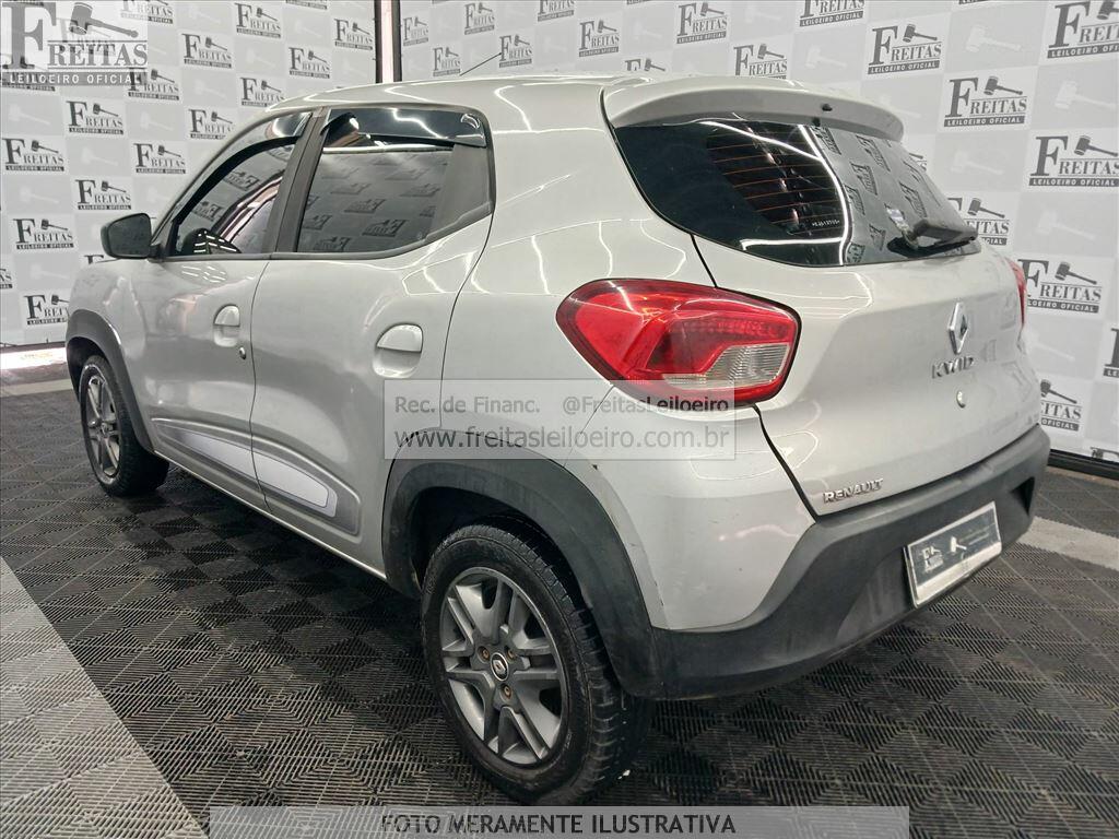 Foto 3: RENAULT/KWID INTENS 10MT, 18/19, PLACA: F__-___3, GASOL/ALC, PRATA