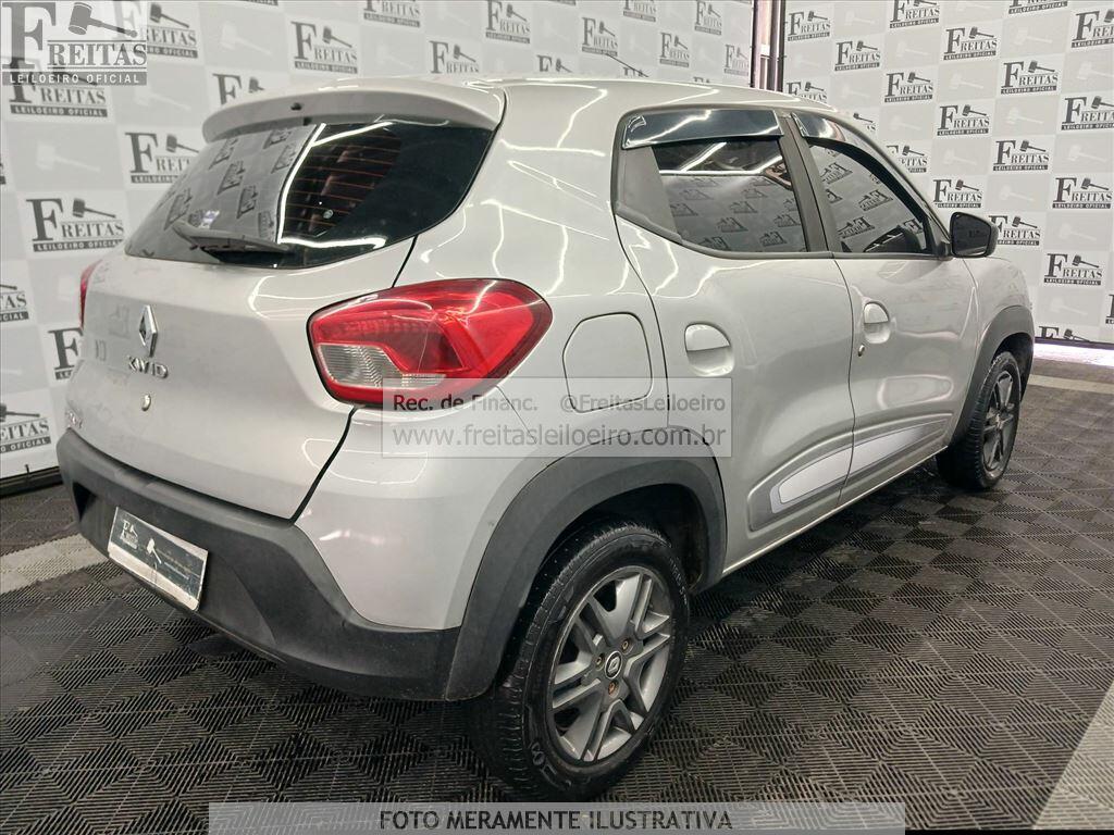 Foto 4: RENAULT/KWID INTENS 10MT, 18/19, PLACA: F__-___3, GASOL/ALC, PRATA