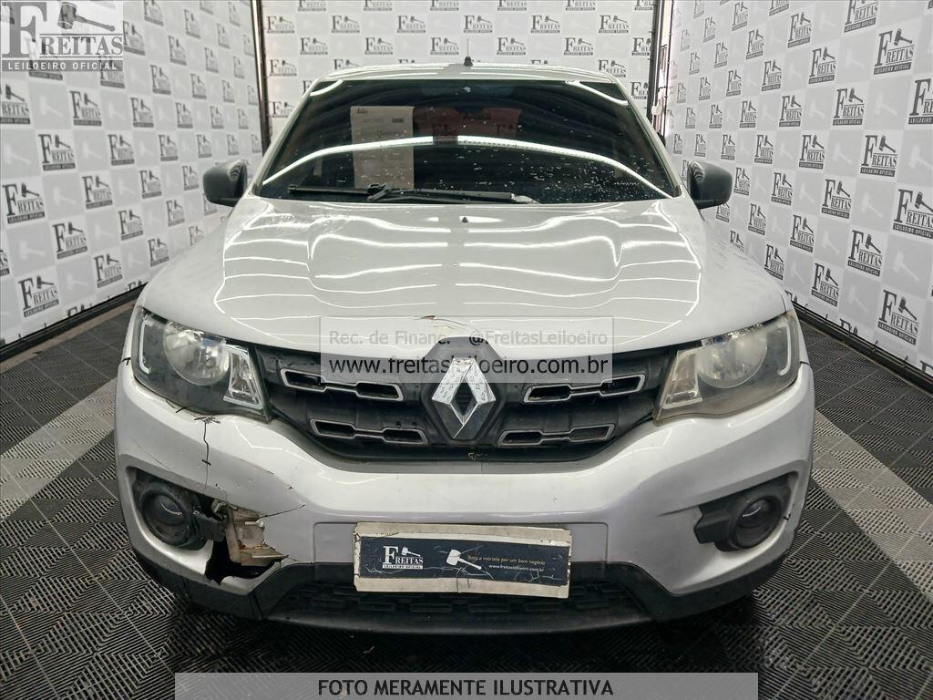 Foto 14 de 21: RENAULT/KWID INTENS 10MT, 18/19, PLACA: F__-___3, GASOL/ALC, PRATA