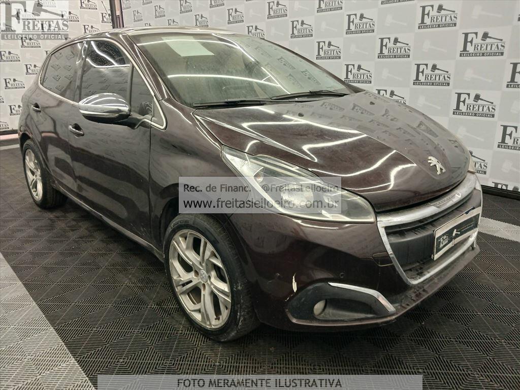 Foto 2: PEUGEOT/208 UBTECH EAT6, 17/18, PLACA: G__-___8, GASOL/ALC, MARROM