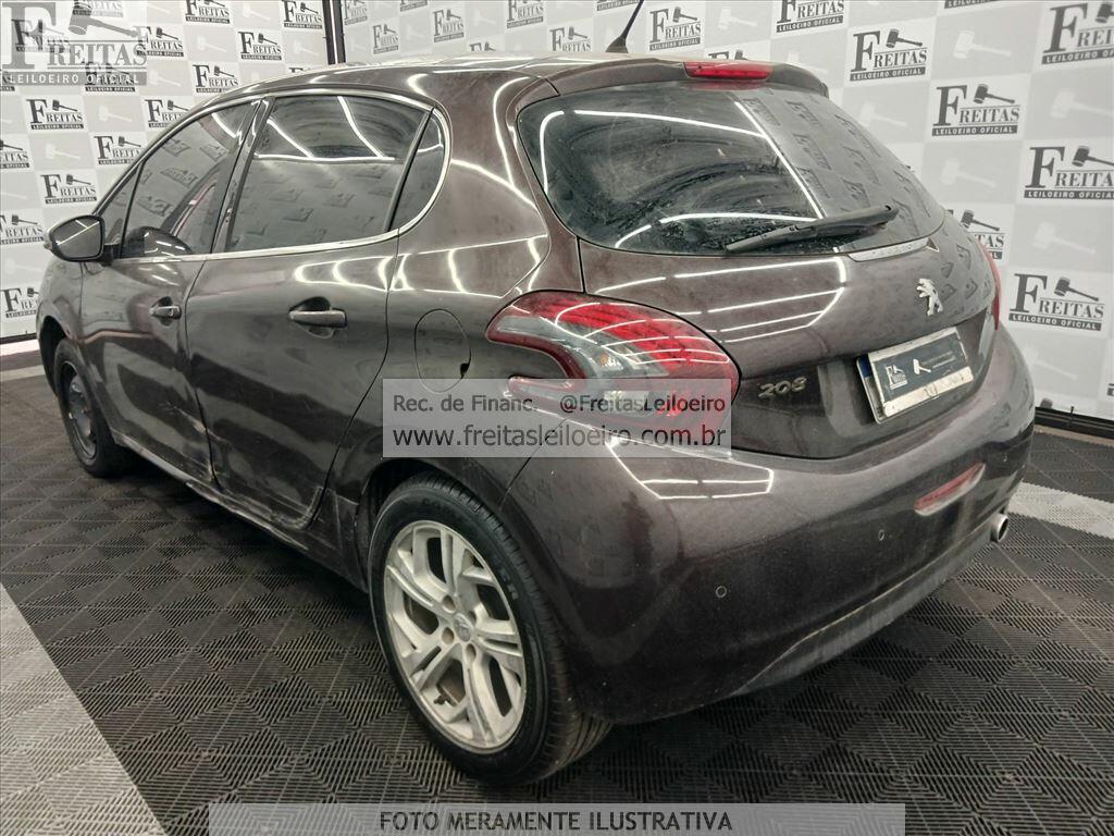 Foto 3: PEUGEOT/208 UBTECH EAT6, 17/18, PLACA: G__-___8, GASOL/ALC, MARROM
