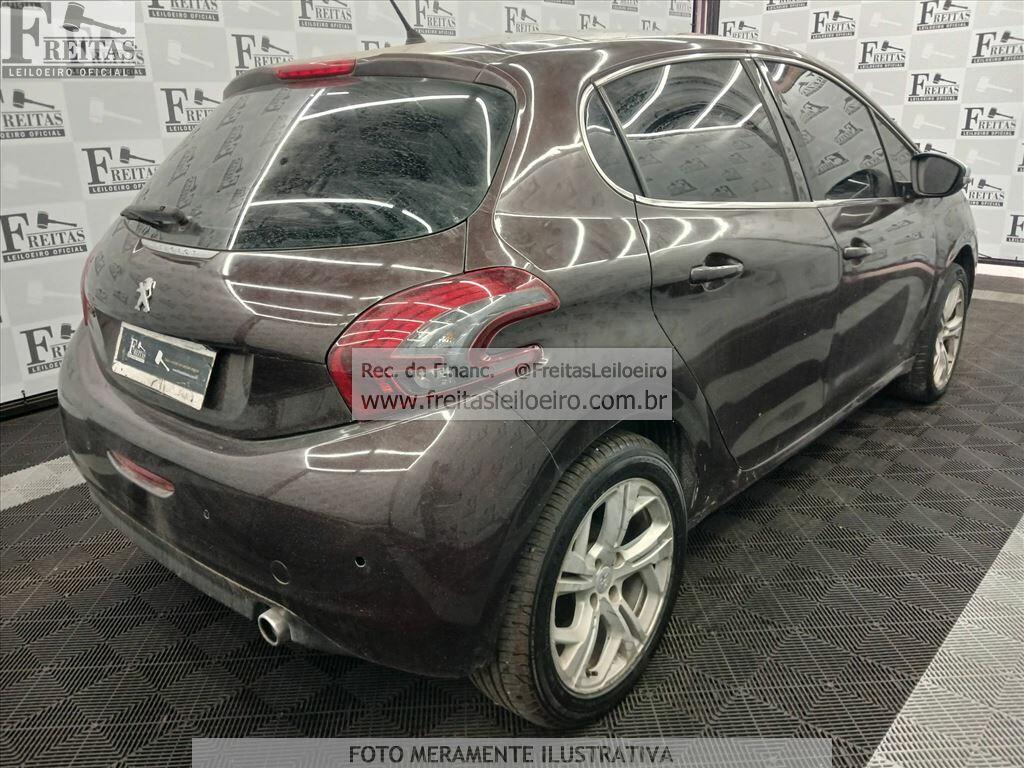 Foto 4: PEUGEOT/208 UBTECH EAT6, 17/18, PLACA: G__-___8, GASOL/ALC, MARROM