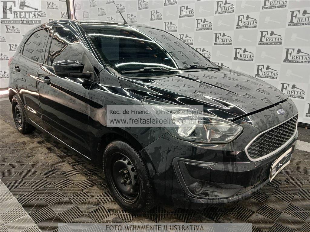 Foto 2: FORD/KA SE 1.0 HA C, 20/21, PLACA: G__-___3, GASOL/ALC, PRETA