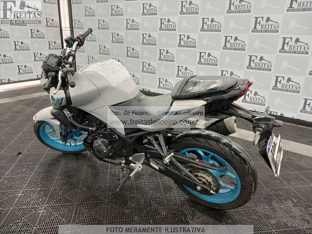 Foto 3: YAMAHA/MT03 ABS, 26/27, PLACA: T__-___3, GASOLINA, CINZA
