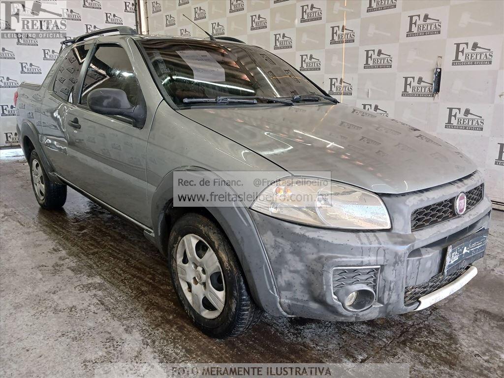 Foto 2: FIAT/STRADA WORKING CD, 15/16, PLACA: F__-___4, GASOL/ALC, CINZA