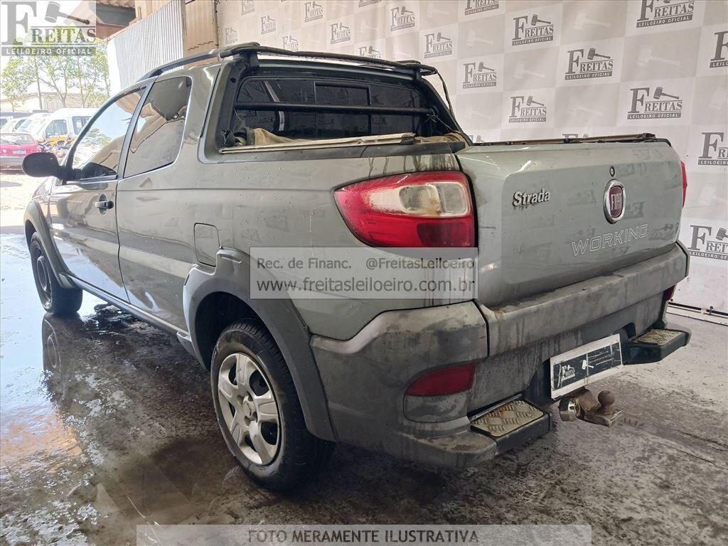 Foto 3: FIAT/STRADA WORKING CD, 15/16, PLACA: F__-___4, GASOL/ALC, CINZA