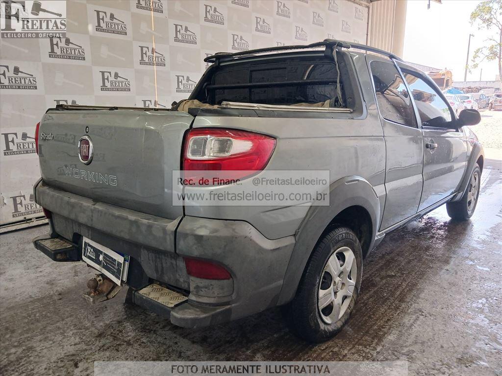 Foto 4: FIAT/STRADA WORKING CD, 15/16, PLACA: F__-___4, GASOL/ALC, CINZA