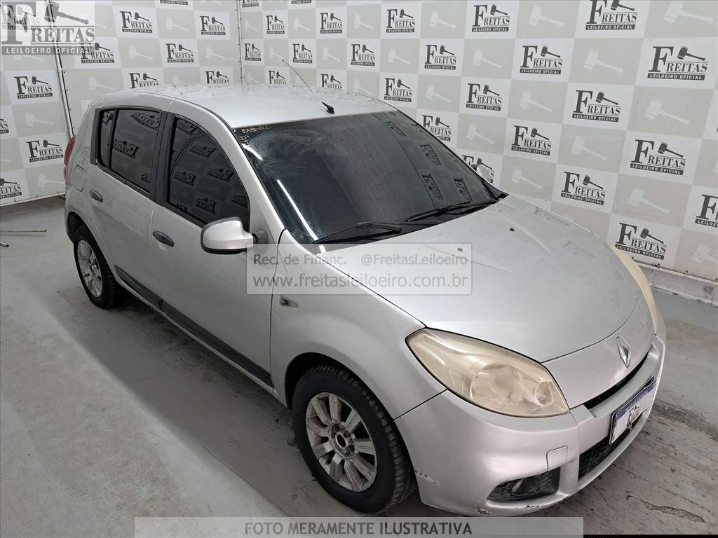 Foto 2: RENAULT/SANDERO EXP1016V, 12/13, PLACA: P__-___9, GASOL/ALC, PRATA