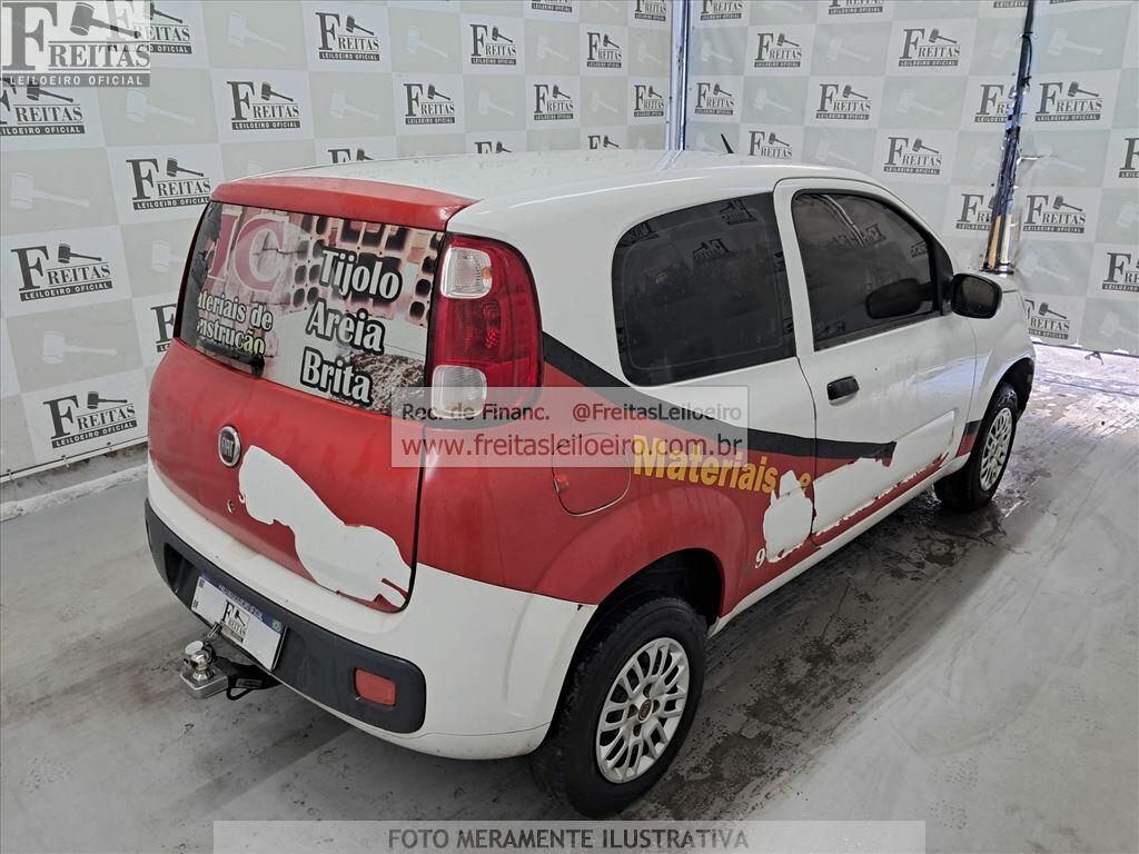 Foto 4: FIAT/UNO VIVACE 1.0, 14/15, PLACA: I__-___6, GASOL/ALC, BRANCA