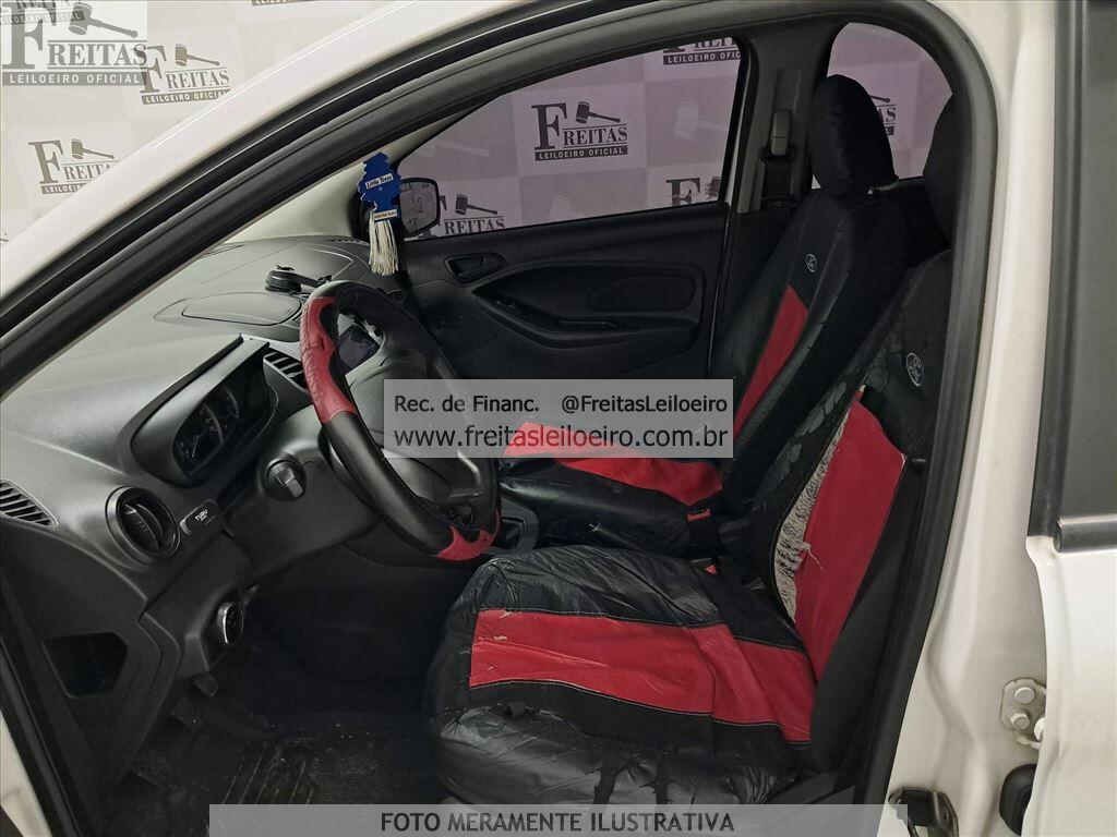 Foto 6 de 23: FORD/KA SE 1.0 HA C, 18/19, PLACA: Q__-___8, GASOL/ALC, BRANCA