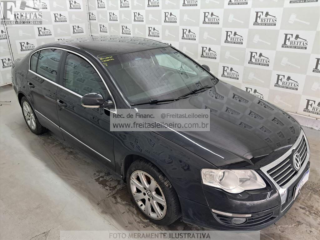 Foto 2: I/VW PASSAT 2.0T FSI, 08/09, PLACA: E__-___6, GASOLINA, PRETA