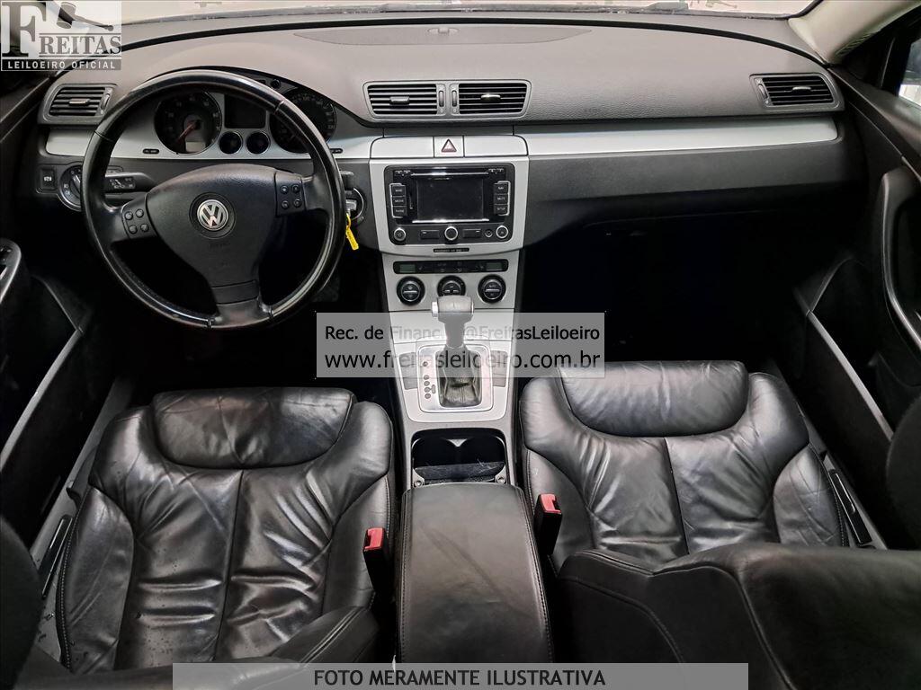 Foto 5: I/VW PASSAT 2.0T FSI, 08/09, PLACA: E__-___6, GASOLINA, PRETA