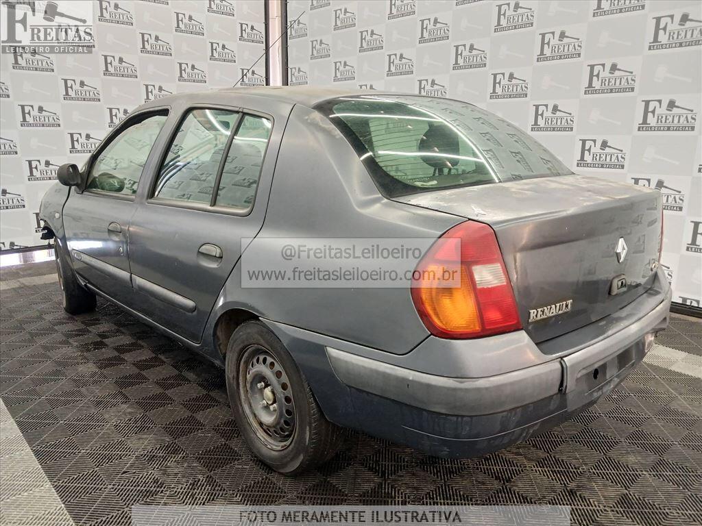 Foto 3: RENAULT/CLIO PRI 16 16VS, 03/04, SUCATA S/ DIREITO A DOCUMENTO, GASOL/GNV, CINZA