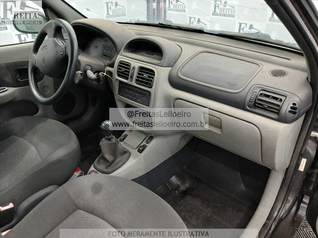 Foto 5: RENAULT/CLIO PRI 16 16VS, 03/04, SUCATA S/ DIREITO A DOCUMENTO, GASOL/GNV, CINZA