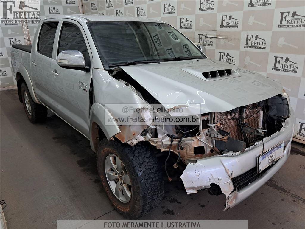 Foto 2: I/TOYOTA HILUX CD4X4 SRV, 12/13, PLACA: E__-___4, DIESEL, PRATA