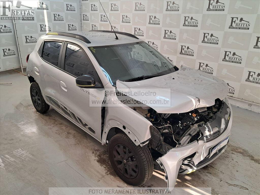 Foto 2: RENAULT/KWID OUTSID 2, 25/26, PLACA: T__-___4, GASOL/ALC, PRATA