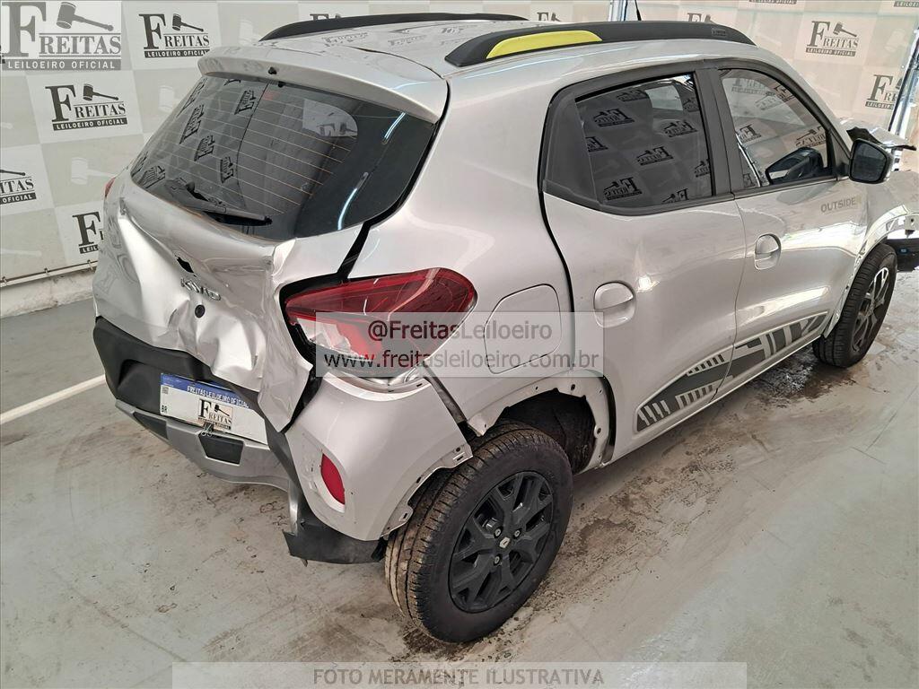 Foto 18 de 22: RENAULT/KWID OUTSID 2, 25/26, PLACA: T__-___4, GASOL/ALC, PRATA