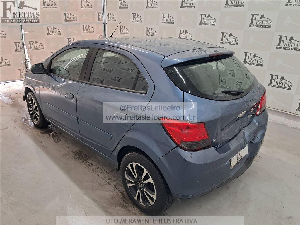 Foto 3: CHEVROLET/ONIX 1.4MT LT, 14/15, PLACA: F__-___4, GASOL/ALC, AZUL