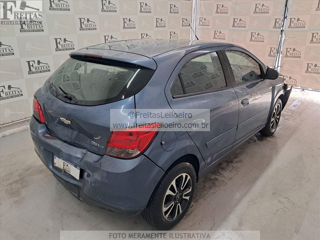 Foto 4: CHEVROLET/ONIX 1.4MT LT, 14/15, PLACA: F__-___4, GASOL/ALC, AZUL