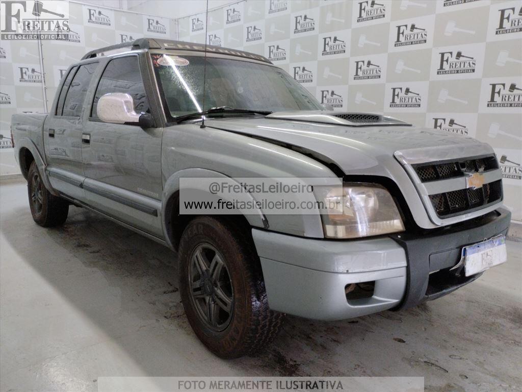 Foto 2: GM/S10 ADVANTAGE D, 08/09, PLACA: J__-___8, GASOL/ALC, CINZA