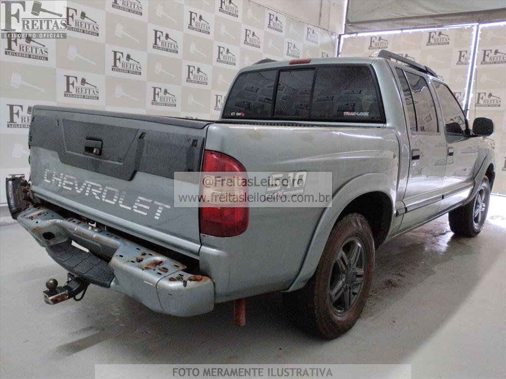 Foto 4: GM/S10 ADVANTAGE D, 08/09, PLACA: J__-___8, GASOL/ALC, CINZA