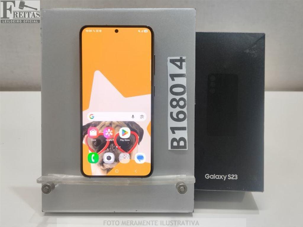 (B168014) LOTE COM 01 SMARTPHONE SAMSUNG GALAXY S23 SM-S911B 256GB 8GB RAM COM BATERIA RXCW10BK34D. PRODUTO(S) COM AVARIA(S) TELA (BURN-IN) — leilão em Internet (São Paulo/SP