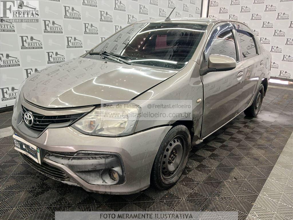 TOYOTA/ETIOS SD XS 15 AT — leilão em Santo Andre/SP